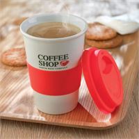 TAZZA IN CERAMICA CON IMPUGNATIRA IN SILICONE